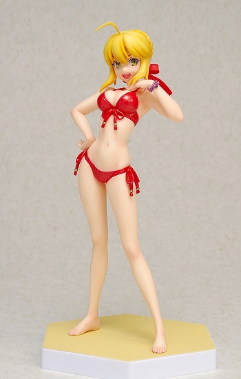 BEACH QUEENS/ fate/extra: セイバー 1/10 PVC red edition