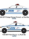 モーターワールドジオラマ/ NYPD ニューヨークシティポリスデパートメント 1/64 ジオラマ 5台セット 56080
