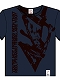 Gecco × 豆魚雷 ライフマニアックス/ Tシャツ サイレントヒル2: レッドピラミッドシング ナイトメアブルー S