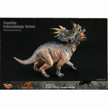 古生物学シリーズ/ スティラコサウルス B スタチュー GK6001B