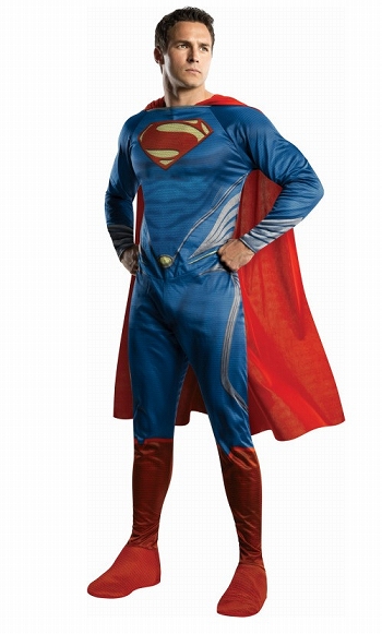スーパーマン マン・オブ・スティール/ スーパーマン 大人用 コスチューム スタンダードサイズ 887156M - イメージ画像
