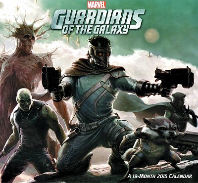 GUARDIANS OF GALAXY 19 MONTH 2015 WALL CAL/ APR141628