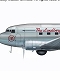 ダグラス DC-3 TWA リンドバーグ・ライン 1/200 HL1303