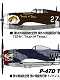 P-47D サンダーボルト レザーバック/バブルトップ オーバーロード作戦 2機セット 1/72 プラモデルキット 02099 