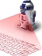 スターウォーズ/ R2-D2 バーチャルキーボード IMP-101