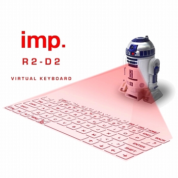 【2次受注】スターウォーズ/ R2-D2 バーチャルキーボード IMP-101
