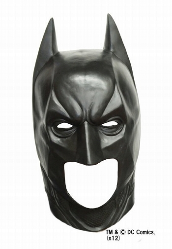 【再入荷】バットマン ダークナイト ライジング/ バットマン なりきりマスク 新配合スーパーラテックス ハンドメイド ver