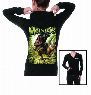 FAMOUS MONSTERS KING KONG WMNS HOODIE MED/ JUN141965