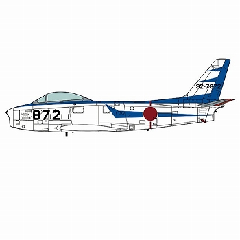 F-86F-40 セイバー ブルーインパルス 初期スキーム 1/48 プラモデルキット 07381