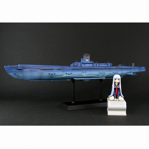 蒼き鋼のアルペジオ -アルス・ノヴァ-: 潜水艦 イ401 with イオナ 1/350 塗装済完成品 PD13