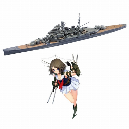 艦隊これくしょん -艦コレ-/ no.19 重巡洋艦 摩耶 1/700 プラモデル