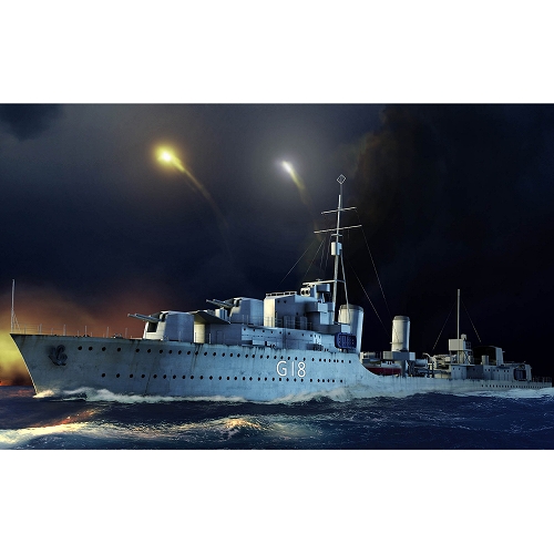 イギリス海軍 駆逐艦 HMS ズールー 1941 1/350 プラモデルキット 05332
