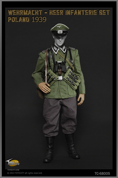 【発売中止】メール・アウトフィット/  WWII ドイツ国防軍 陸軍 歩兵 ポーランド 1939 1/6 コスチュームセット A 68005
