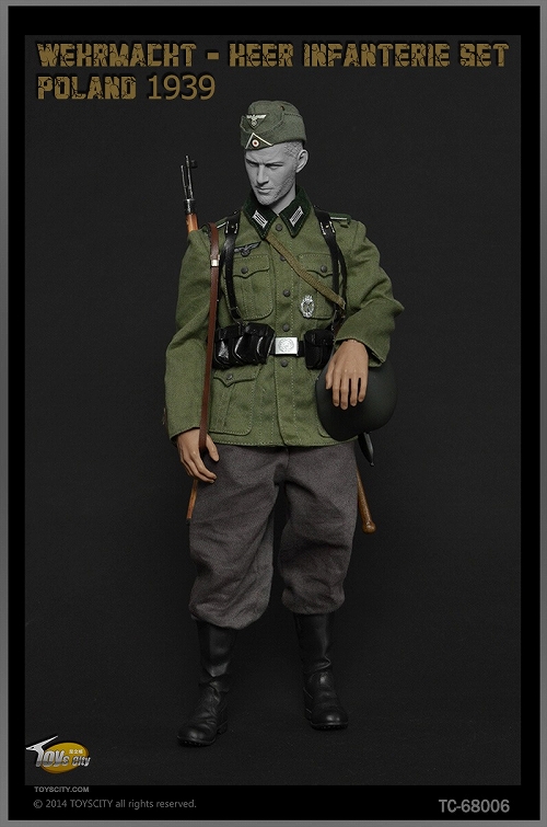 【発売中止】メール・アウトフィット/  WWII ドイツ国防軍 陸軍 歩兵 ポーランド 1939 1/6 コスチュームセット B 68006