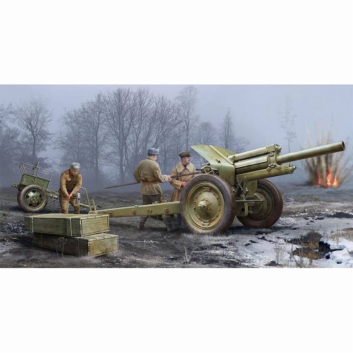 ソビエト軍 122mm榴弾砲 M-30 初期型 1/35 プラモデルキット 02343