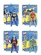 ワールドグレイテストヒーローズ/ DC スーパーパワーズ レトロ 8インチ アクションフィギュア シリーズ2: 4種セット