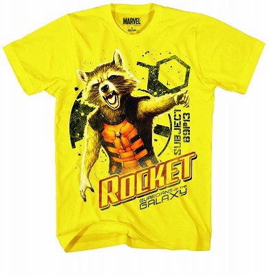 GOTG BRO BANDIT PX YELLOW T/S MED/ AUG142008