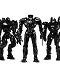 【SDCC2014 コミコン限定】パシフィック・リム/ 7インチ アクションフィギュア: エンド・タイトルズ イェーガー 3PK