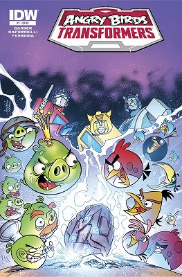 ANGRY BIRDS TRANSFORMERS #1 (OF 4)/ SEP140395