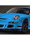 ワイルド・スピード シリーズ6/ ワイルド・スピード MEGA MAX: 2001 ポルシェ911 カレラ GT3 RS ブルー 1/43 86226