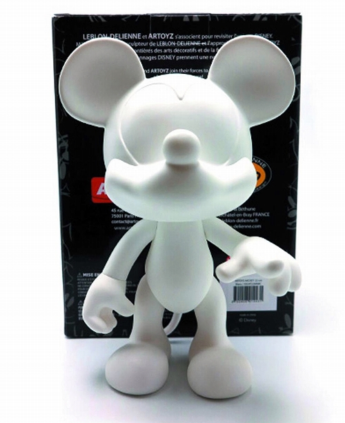 【入荷中止】ディズニー/ ミッキーマウス モノクローム 8インチ ビニール フィギュア D.I.Y. ver