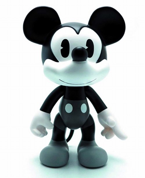 【入荷中止】ディズニー/ ミッキーマウス ポリクローム 8インチ ビニール フィギュア ブラック＆ホワイト ver