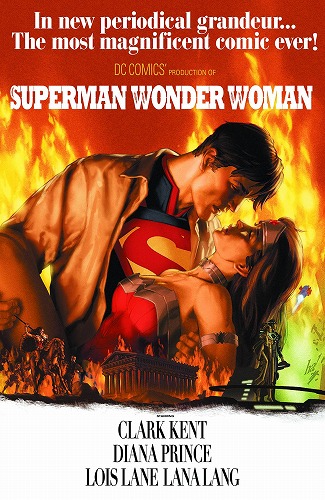 SUPERMAN WONDER WOMAN #17 MOVIE POSTER VAR ED/ JAN150295