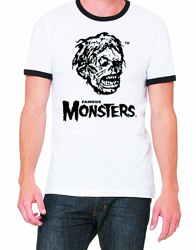 FAMOUS MONSTERS RETRO SHOCK T/S MED/ JAN152157 - イメージ画像