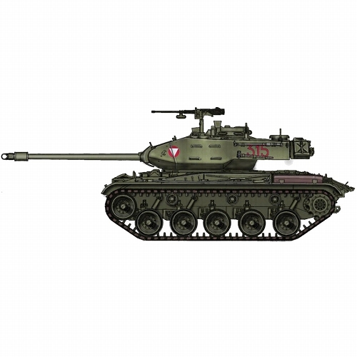 M41A3 ウォーカーブルドッグ オーストリア陸軍 1/72 HG5310