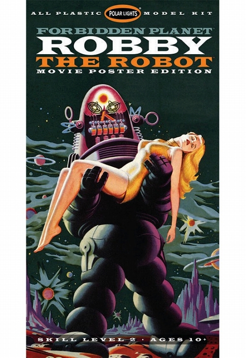 【再入荷】禁断の惑星/ ロビー・ザ・ロボット 1/12 プラモデルキット ポスターエディション POL893