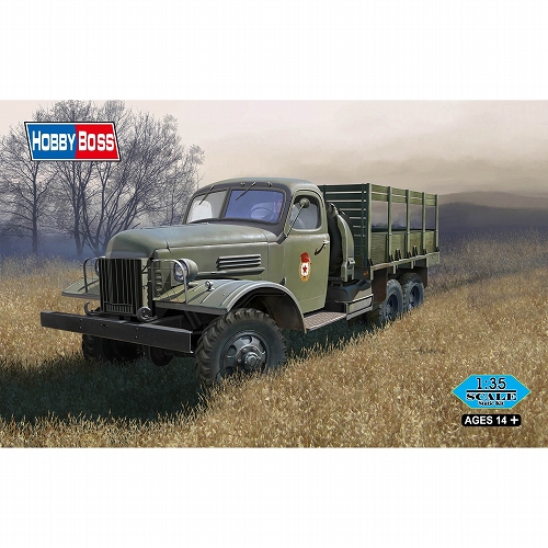 ファイティングヴィークル/ ロシア ZIS-151 軍用トラック 1/35 プラモデルキット 83845