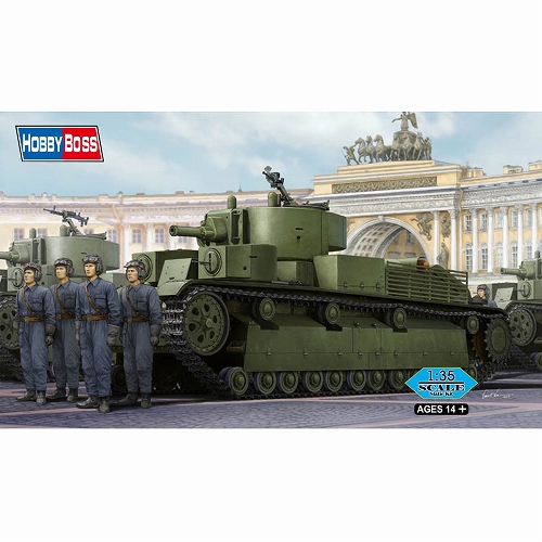 ファイティングヴィークル/ ソビエト T-28E 中戦車 1/35 プラモデルキット 83854