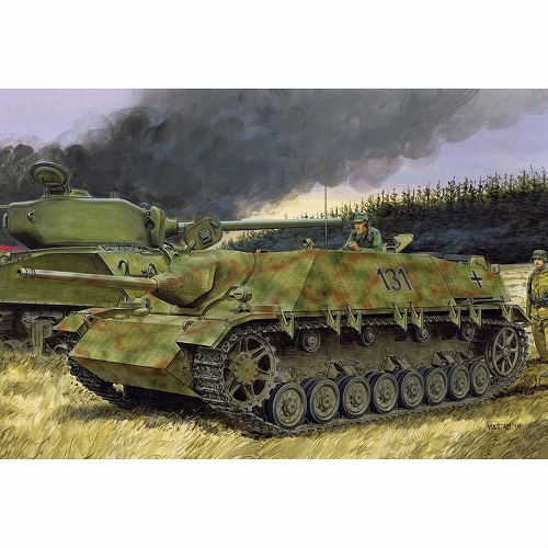 【再入荷】WW.II ドイツ軍 IV号駆逐戦車L/48 1944年7月生産型 1/35 プラモデルキット CH6369
