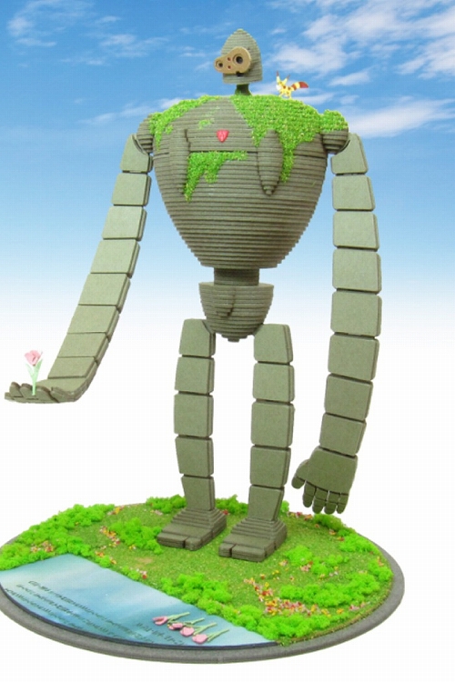 【お取り寄せ終了】スタジオジブリシリーズ/ 天空の城ラピュタ: ロボット兵 園丁タイプ 1/30 ペーパーキット MK07-20