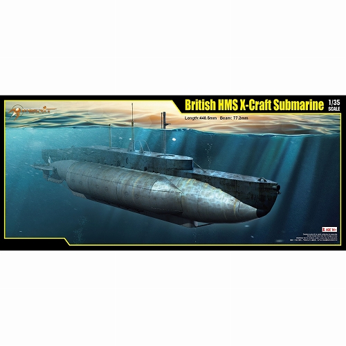 イギリス X級 潜水艦 1/35 プラモデルキット 63504