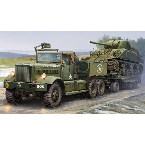 【再生産】アメリカ M19 戦車運搬車 ソフトトップ 1/35 プラモデルキット 63502