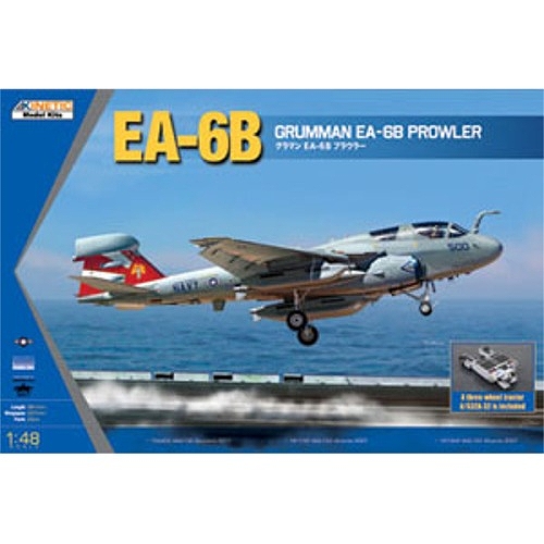 【再入荷】エアクラフトシリーズ/ グラマン EA-6B プラウラー 1/48 プラスチックモデル K48044