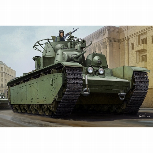 【再入荷】ファイティングヴィークル/ ソビエト T-35 重戦車 1938/1939年型 1/35 プラモデルキット 83843