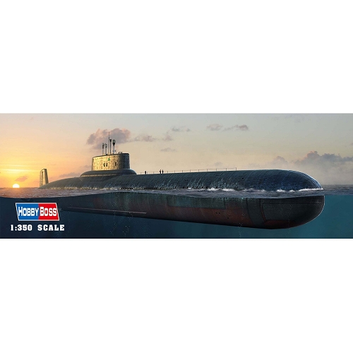 【再入荷】潜水艦/ ロシア海軍 タイフーン級 潜水艦 1/350 プラモデルキット 83532