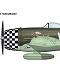 P-47D サンダーボルト 第84要撃戦闘機中隊 1/48 HA8410