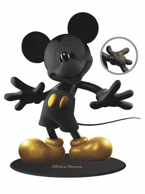 ディズニー/ ミッキーマウス アートフィギュア ブラック