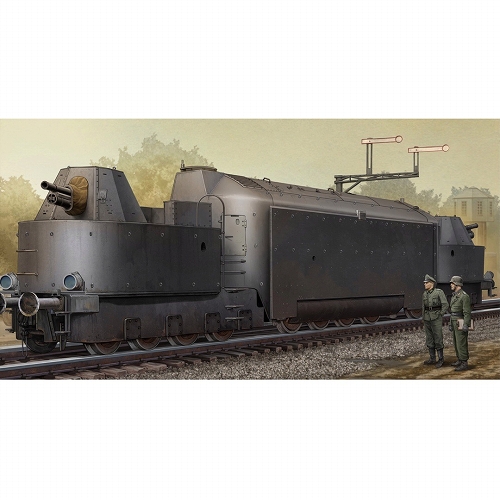 ドイツ軍用 装甲列車 Nr.16 1/35 プラモデルキット 00223