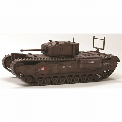 WW.II カナダ陸軍 第1戦車連隊 チャーチル Mk.III 1942年 ディエップ 1/72 塗装済完成品 DRR60418