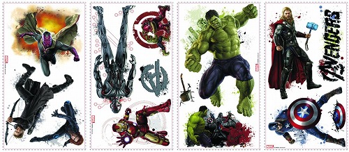 AVENGERS AGE OF ULTRON PEEL & STICK WALL DECAL/ APR152352