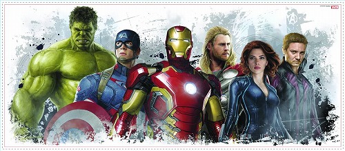 AVENGERS AGE OF ULTRON GIANT WALL DECAL/ APR152353