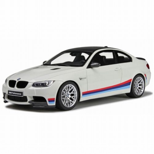 BMW M3 E92 M ストライプ ホワイト/ ストライプ 1/18 GTS707/ ミニカー