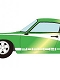 ポルシェ 911 ターボ プロトタイプ 1973 メタリックグリーン/ホワイトストライプ 1/43 VM018B