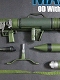 1/6フィギュア用アクセサリー/ カールグスタフ M3 無反動砲 MAAWS OD・ウェザリング 1/6 HN-M3-1