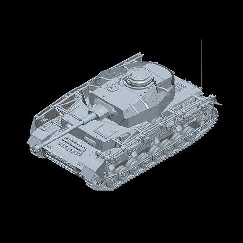 ドイツ軍 IV号戦車J型 1/16 プラモデルキット 00921