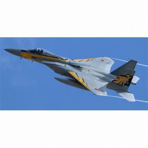 技MIX（ギミックス）/ AC46 空自 F-15J 第306飛行隊 空自創設60周年 小松基地 1/144 プラモデルキット 275725 - イメージ画像